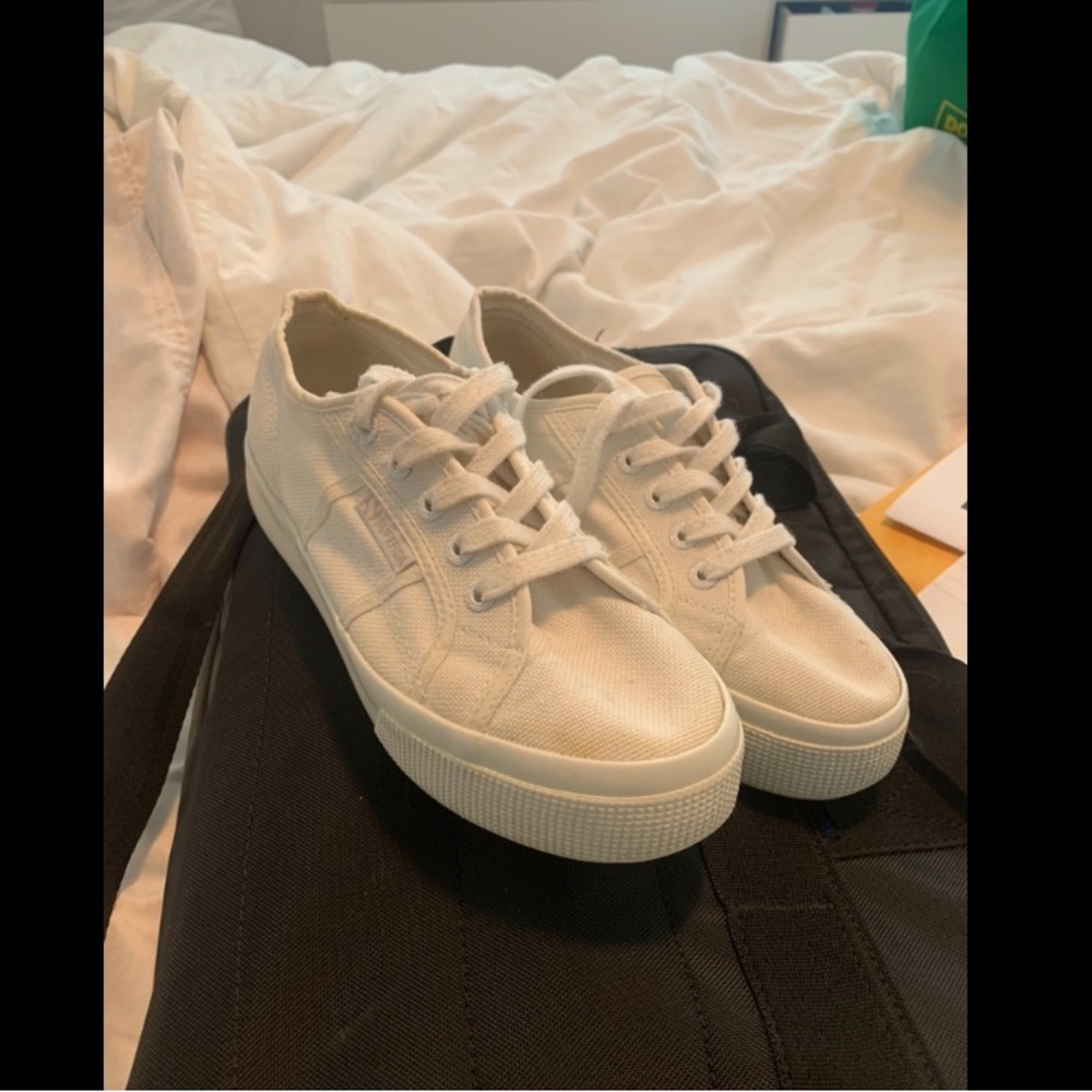 Superga White Shoe